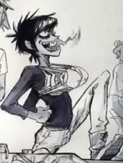 👙 emoji Gorillaz Telegram sticker 22 of 120