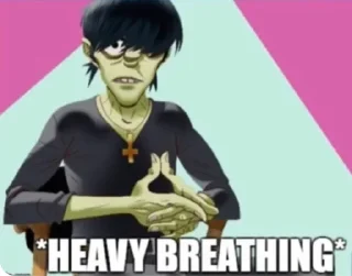 Sticker from Gorillaz