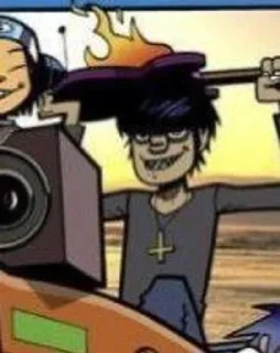 🔥 emoji Murdoc (Gorillaz) Telegram sticker 5 of 120
