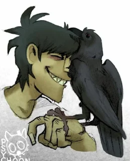 ☺️ emoji Murdoc (Gorillaz) Telegram sticker 8 of 120