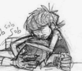 🙁 emoji Cyborg Noodle (Gorillaz) Telegram sticker 20 of 30