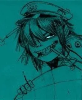 ⚙️ emoji Cyborg Noodle (Gorillaz) Telegram sticker 18 of 30