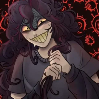 🌷 emoji Джон Доу | @stickerssanime Telegram sticker 12 of 82