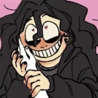 🌷 emoji Джон Доу | @stickerssanime Telegram sticker 20 of 82