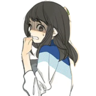 😰 emoji Их история Telegram sticker 5 of 28