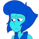 🙁 emoji Lapis Lazuli Telegram sticker 21 of 25