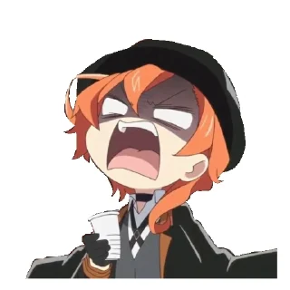 Sticker from Накахара Чюя @stickerss21