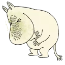 🤢 emoji Moomin Telegram sticker 24 of 42