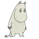 🙁 emoji Moomin Telegram sticker 7 of 42