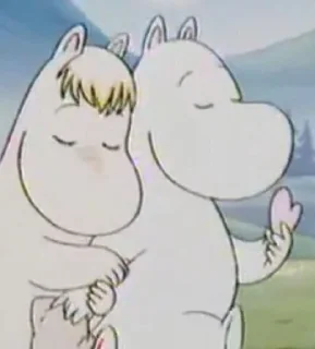 ❤ emoji Moomin Telegram sticker 8 of 58