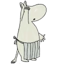 😵 emoji Moomin Telegram sticker 12 of 42