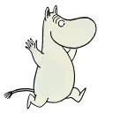 Sticker from Moomin