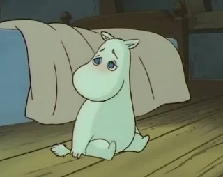 Sticker from Moomin