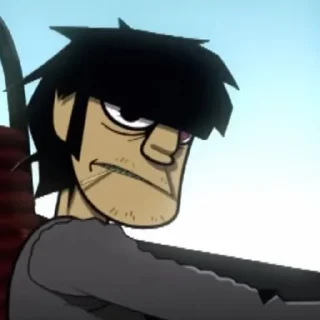 🤨 emoji Murdoc Nicсals @Im_music_freak Telegram sticker 11 of 118