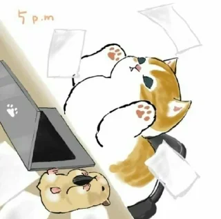 🎀 emoji (⁠◠⁠‿⁠・⁠)⁠—⁠☆ Moju_Sand cats2! Telegram sticker 20 of 23