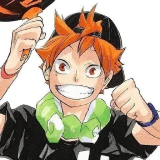 Sticker from hinata shoyo