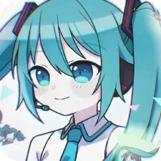 💠 emoji 𝑀𝑖𝑘𝑢 ::@kogarashiStickers @fStikBot Telegram sticker 5 of 45