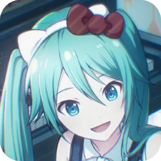 💠 emoji 𝑀𝑖𝑘𝑢 ::@kogarashiStickers @fStikBot Telegram sticker 8 of 45