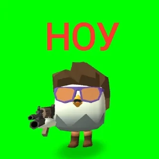 🐓 emoji Chicken Art Telegram sticker 7 of 14