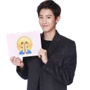 Sticker from @jonafzan Chanyeol EXO