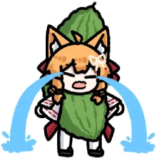 🥒 emoji Канни!! от @folinic Telegram sticker 22 of 120