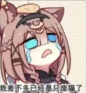 😭 emoji Тип хонкай, ок да Telegram sticker 5 of 15