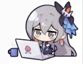 😐 emoji Тип хонкай, ок да Telegram sticker 10 of 15