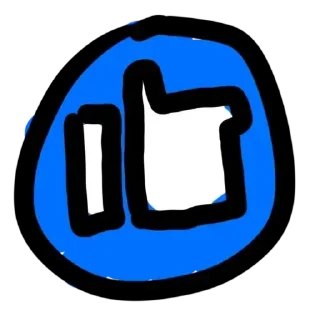 👍 emoji Z14 @StickersPackRobot Telegram sticker 18 of 72