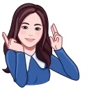 🔫 emoji black pink Telegram sticker 16 of 20