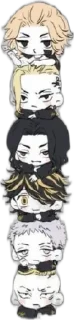 🌟 emoji Tokyo Revengers(Aki) Telegram sticker 7 of 22