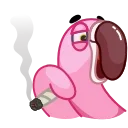 😆 emoji Pool Flamingo Telegram sticker 23 of 27