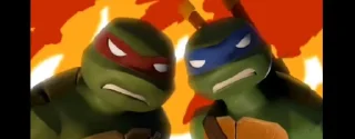 😡 emoji Tmnt 2012 Telegram sticker 11 of 35
