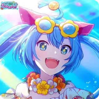 🌟 emoji Мику Хатсуне Telegram sticker 7 of 31