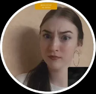 😒 emoji ВероничкаПерс Telegram sticker 14 of 19