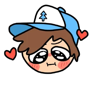 🌈 emoji Гравити Фолз qwq Telegram sticker 8 of 30