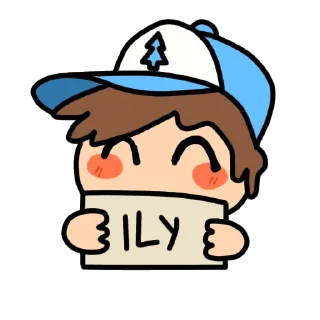 Sticker from Гравити Фолз qwq