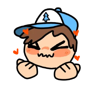 💖 emoji Гравити Фолз qwq Telegram sticker 14 of 30
