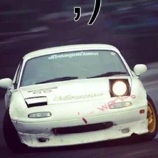 😉 emoji Miata} Telegram sticker 16 of 22