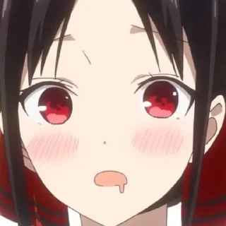 ❤️ emoji @Anime_stickery Кагуя Telegram sticker 21 of 35
