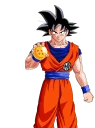⚫ emoji Goku @stickersandstuff Telegram sticker 18 of 20