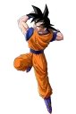 ⚫ emoji Goku @stickersandstuff Telegram sticker 8 of 20
