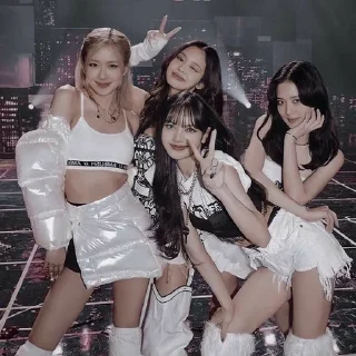 🌟 emoji Black Pink Telegram sticker 20 of 32