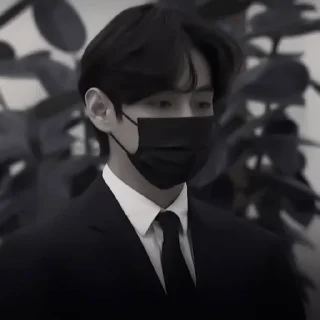 🎩 emoji #taehyung show «🎩 by @lumicore_present Telegram sticker 13 of 28
