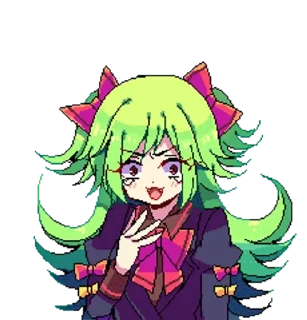 🥒 emoji lime @bushidori Telegram sticker 5 of 45