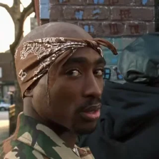 🙄 emoji Tupac Shakur @ciaodolcevita Telegram sticker 19 of 74