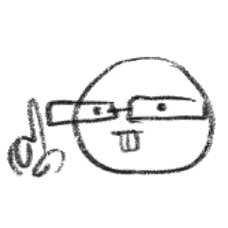 🤓 emoji going_insane @nikelladaart Telegram sticker 19 of 119