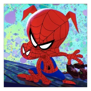 👺 emoji spider-man :: Telegram sticker 15 of 26