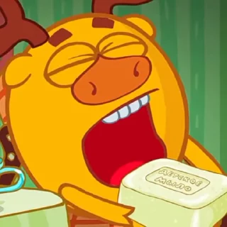 🤢 emoji Смешарики Telegram sticker 21 of 50