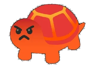 😡 emoji Черепашка Даниил... Telegram sticker 10 of 60