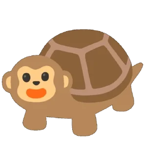 🐵 emoji Черепашка Даниил... Telegram sticker 18 of 60